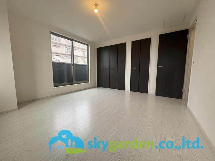 藤沢市片瀬1期　新築戸建　全2棟1号棟の寝室