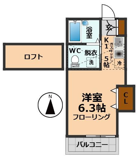 【間取り】 | コーポヤマトグランデ