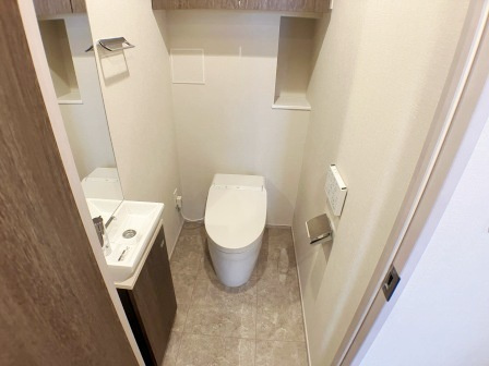 ザ・パークハビオ滝野川のトイレ