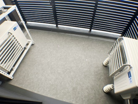 ザ・パークハビオ滝野川のバルコニー