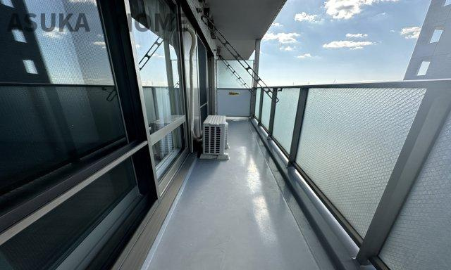 ニューシティ東戸塚　東の街四号館のバルコニー|綺麗なバルコニーです。