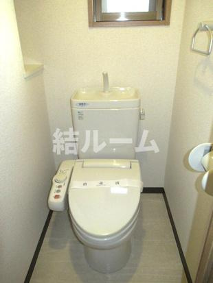 豊島区北大塚３丁目の賃貸マンションのトイレ