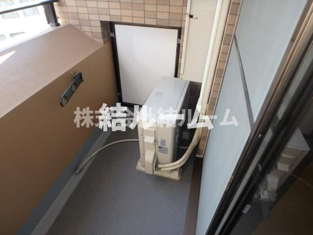 豊島区北大塚３丁目の賃貸マンションのバルコニー