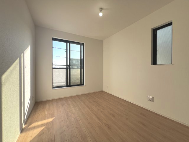 昭島市郷地町2丁目　新築戸建全2棟の洋室|【洋室1】6帖