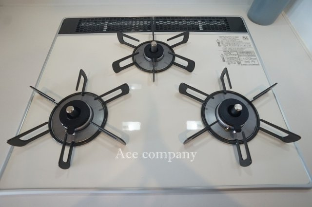 【キッチン】 | コスモ鶴見緑地 | 3口ガスコンロ新調です☆