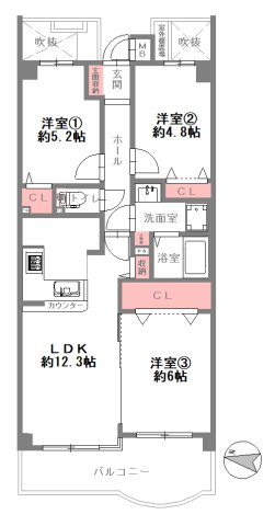 【間取り】の画像