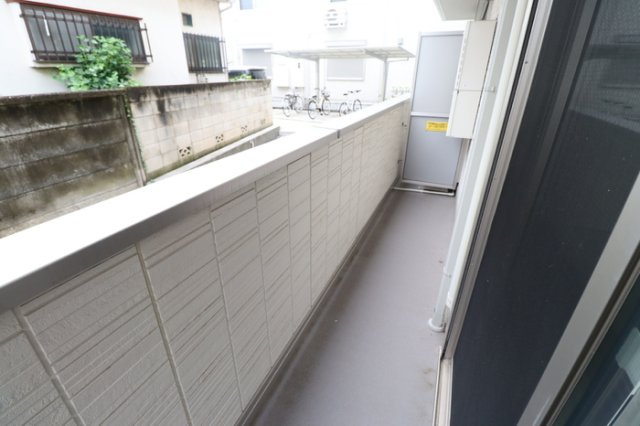 セジュール西台５のバルコニー