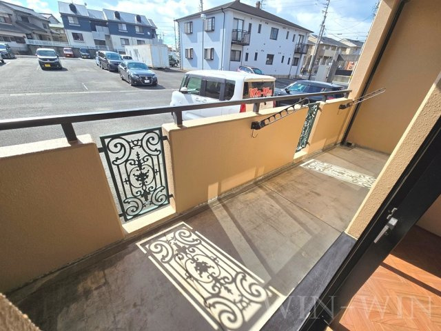 プリマヴェーラSAKURA 弐番館のバルコニー