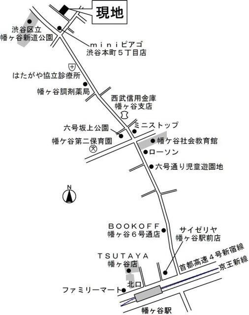 ルミエール本町の地図| 