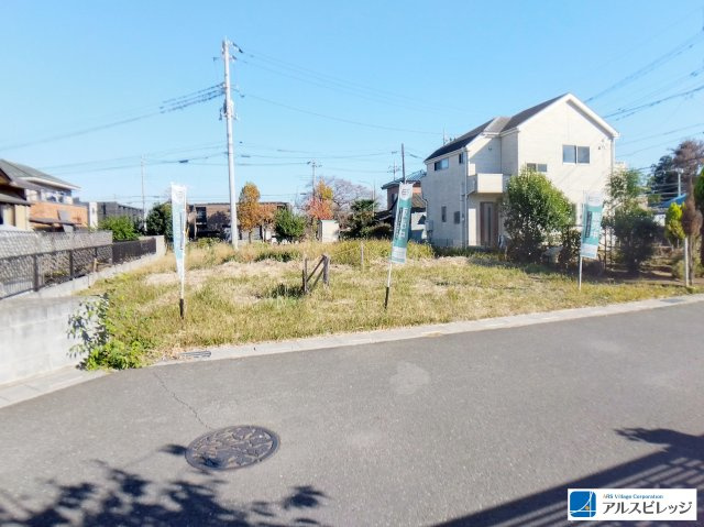 土地/ふじみ野市大字苗間の前面道路含む現地写真