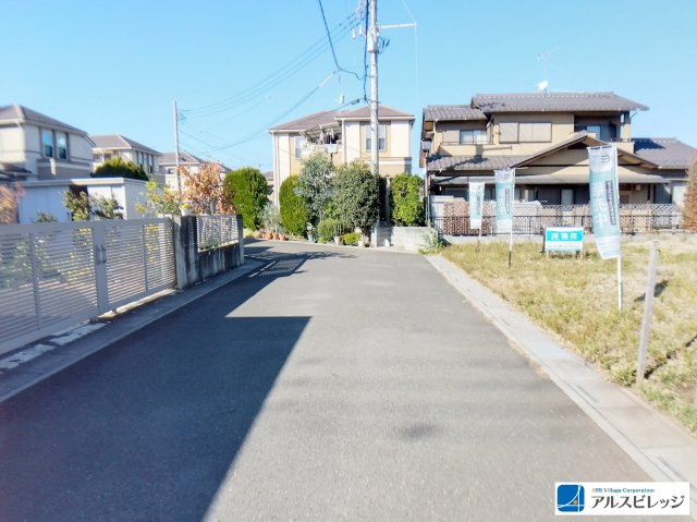 土地/ふじみ野市大字苗間の前面道路含む現地写真