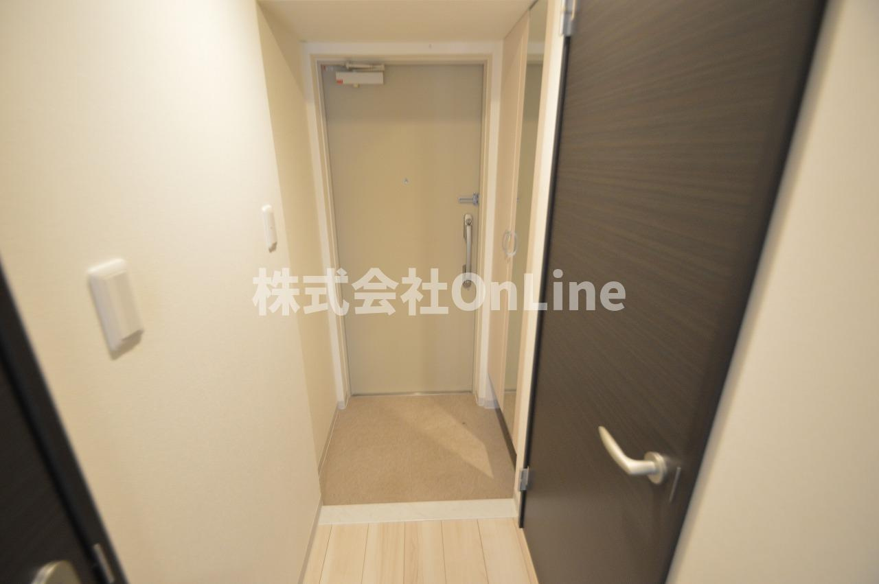 ラフェスタ真田山の玄関