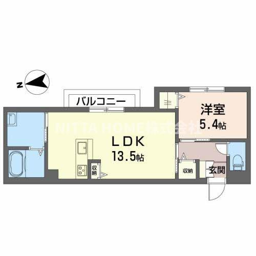 福知山市字岡ノのアパート