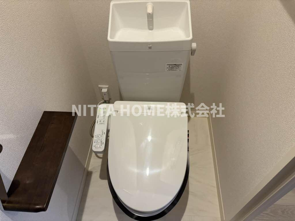 福知山市字岡ノのアパートのトイレ|温水洗浄付きのトイレ◇