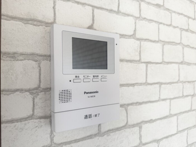 【セキュリティ】 | ハニーコート Ｄ | モニター付きインターホン