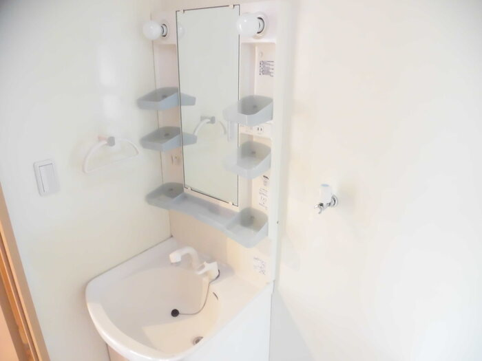 メルベーユ広の洗面所