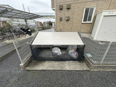 【その他共用部分】 | クレスト雅 Ｂ | ゴミステーション