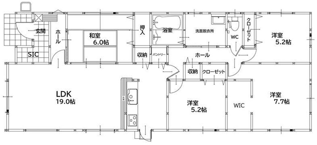 【間取り】の画像