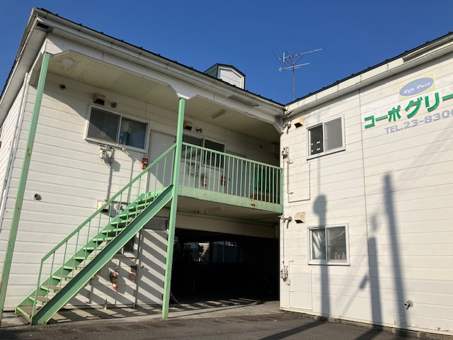 コーポグリーンの外観|きれいな外観です