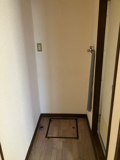 コーポグリーンの設備|洗濯機置き場