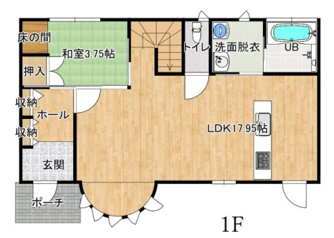 【間取り】 | １F