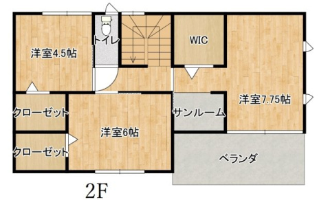 【間取り】 | ２F
