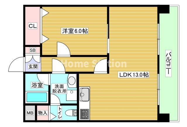 【間取り】 | 阪神ハイグレードマンション1番館
