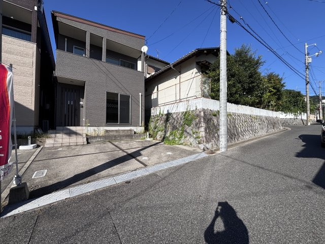 中古戸建　　　安東４丁目の前面道路含む現地写真