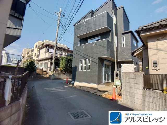 新築/富士見市鶴瀬東２期　全１棟の前面道路含む現地写真|前面道路含む現地写真です