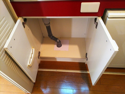 【収納】 | ミフネセントラルベア東淀川 | キッチン下の収納スペースです