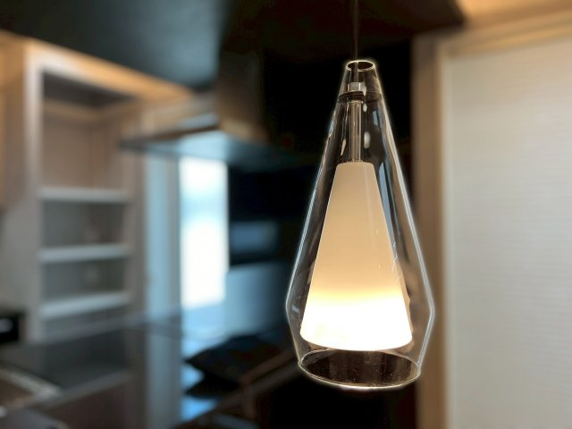 糸島市有田中央中古戸建ての居間・リビング|新築時の画像になります