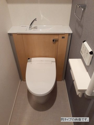 アン　ソレイユのトイレ|トイレもきれいです