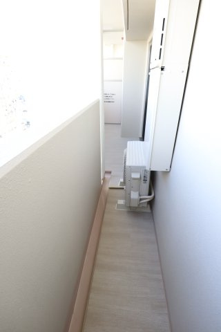 大阪市城東区野江３丁目の賃貸マンションのバルコニー