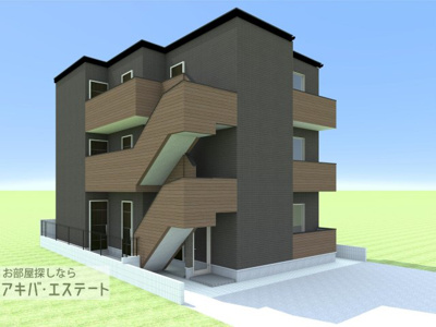 【外観パース】 | Crecia常盤平