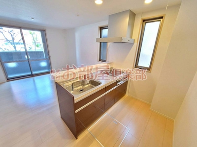 HEARTY'S ENT I棟のキッチン|きれいなキッチンです