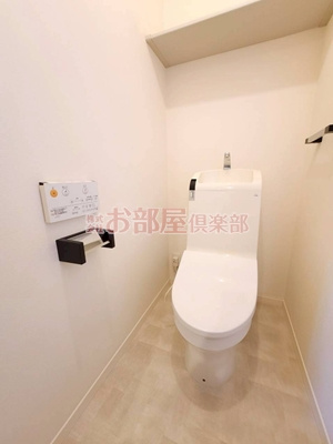 HEARTY'S ENT I棟のトイレ|ゆったりとした空間のトイレです