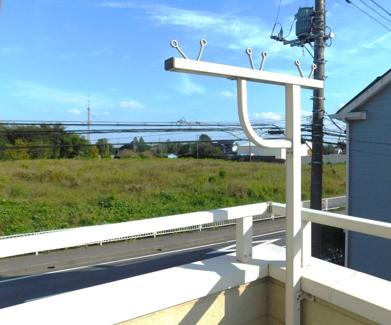 春日部駅杉戸住宅のバルコニー