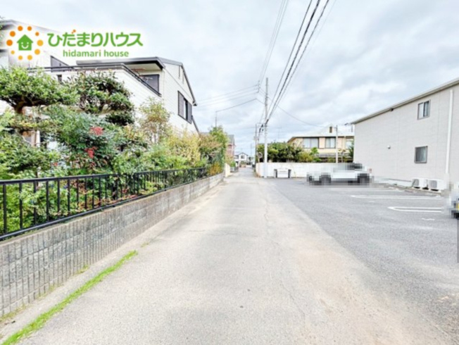 【前面道路含む現地写真】 | 水戸市千波町　売地 | 周辺環境が充実したエリアです！