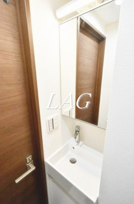 【洗面所】 | グランクオール川崎 | 独立洗面台です。