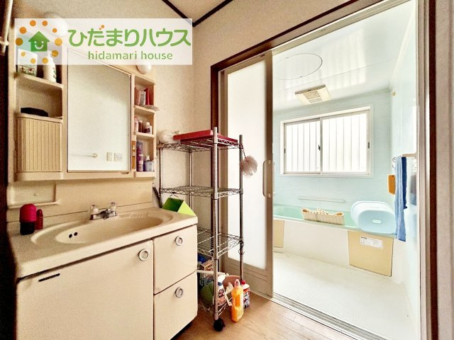 【独立洗面台】 | 筑西市幸町1丁目　中古戸建 | シンプルで使い勝手の良い独立洗面台！