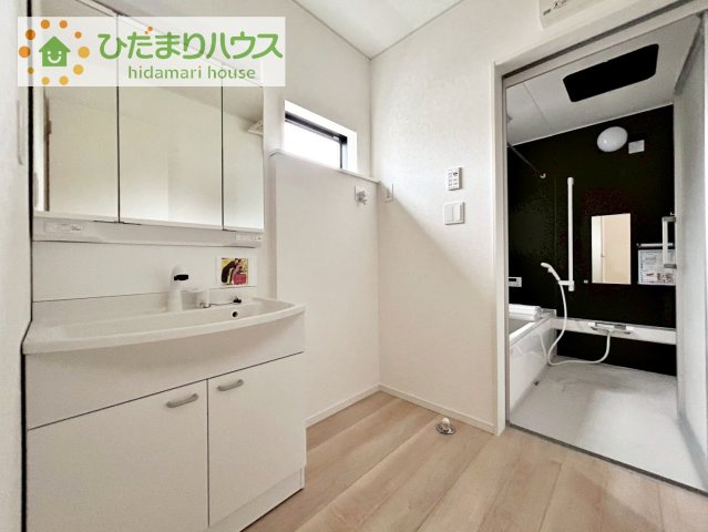 【独立洗面台】 | 結城市結城第45　新築戸建　1号棟 | シンプルで使い勝手の良い独立洗面台！