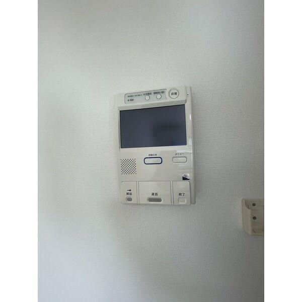 A･City野跡のセキュリティ|モニター付きで安心です