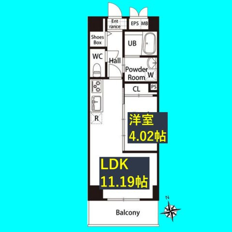 GRANDUKE東桜の間取り