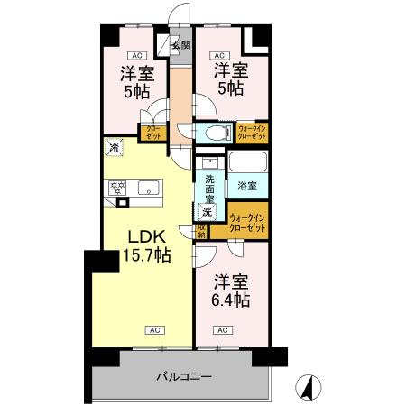 【間取り】 | ロイヤルパークス仙台青葉通