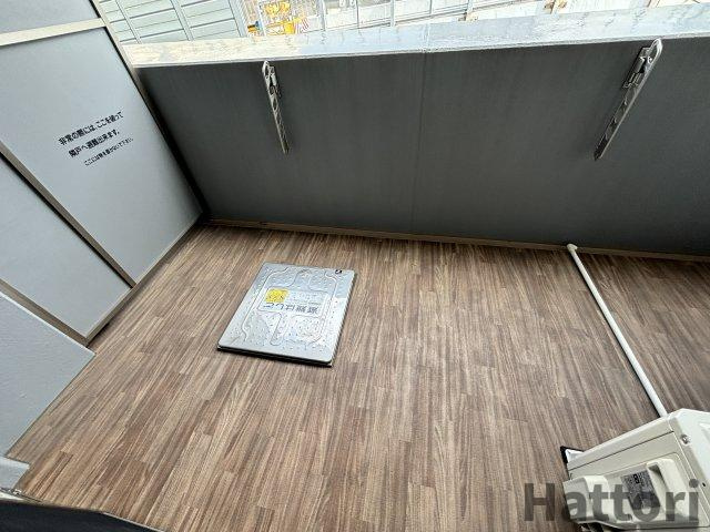 リヴェント難波サウスのバルコニー