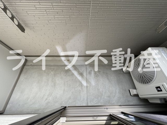 コート・ド・ボーヌ深江南北棟のバルコニー|バルコニー付きです