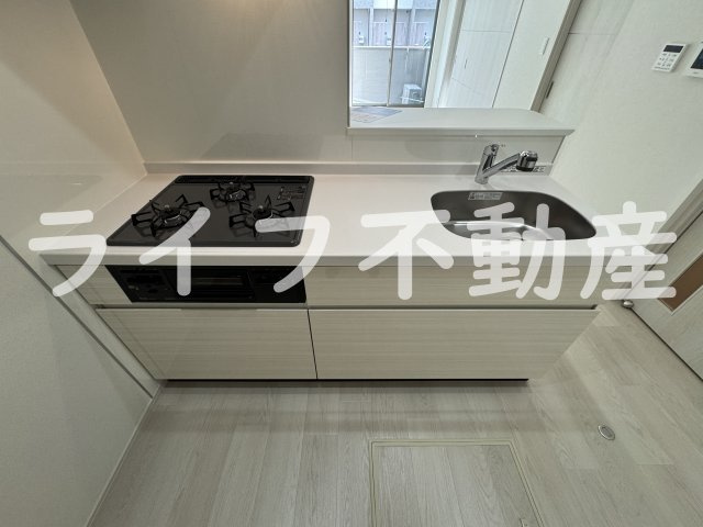 コート・ド・ボーヌ深江南北棟のキッチン|きれいなキッチンです