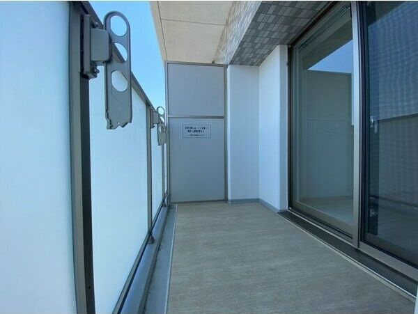 エスプレイス大阪城サウスコンフォートのバルコニー