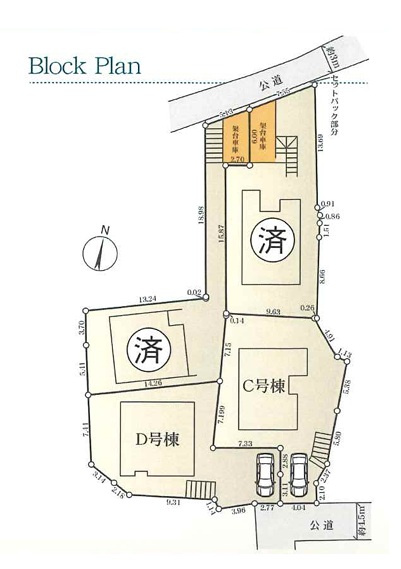 港南台ってどうなん台？【栄区鍛冶ヶ谷１丁目】新築戸建の区画図