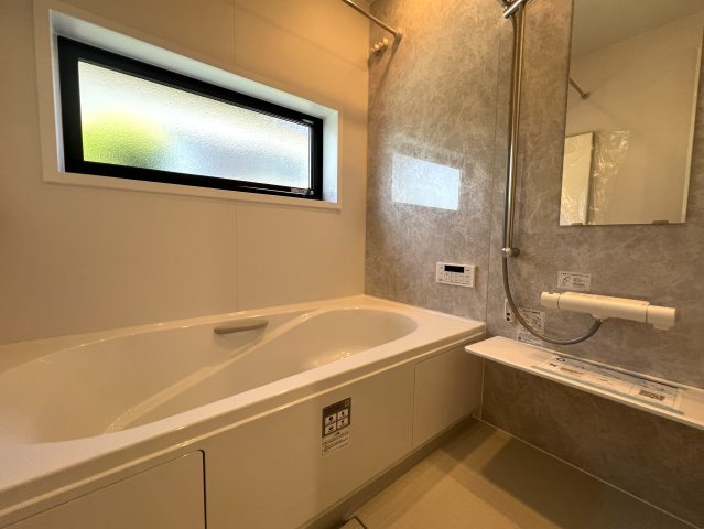 港南台ってどうなん台？【栄区鍛冶ヶ谷１丁目】新築戸建の浴室|コンパクトで使いやすいお風呂です